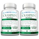 Odobrena znanost Cramprin - visoka absorpcija Magnezij, vitamin B kompleks, BioPerin - 6 mesecev dobava - 2 steklenici - Vegan