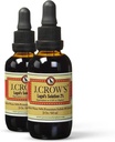 J.CROW'S® Lugol's Solution of Jodine 2% 2 oz (2 pakiranji)