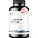 Designs for Health OmegAvail Synergy - Omega Complex za odrasle - Omega 3-6-7-9 Maščobne kisline iz Borage in Macadamia Oil + Triglicerid (TG) Ribje olje z DHA & EPA (180 Softgels)