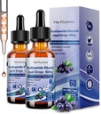 2 paket NAD dopolnila za ženske in moške, NAD nikotinamid Riboside Resveratrol 900mg & Quercetin, Niacin, Kolagen, Biotin, Liquid NAD Plus dodatek NR900 za anti-Aging kože energije dolgoživost fokus
