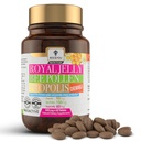 Bee in You Royal Jelly + Propolis + Čebela Žvečljive tablete - visoka moč - brez umetnih arom/konzervansov - brez dodanega sladkorja - brez soje/mleko/Gelatin/GMO/Gluten, 500 mg x 60 tablet
