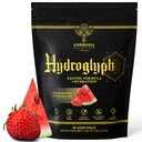 Ambrosia Hydrogliph Intraworkout Formula w/BCAA + EAA + Elektrolitski hidracijski prašek za zaščito mišic, 0g Sugar Fasting Hydration Drink Mix, Izdelana w/Coconut Voda (Storwberry Watermelon)