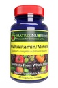 MULTIVITAMIN - Mineral - 100% Organic, Cela hrana, Popoln multivitamin - Odlično za vsakodnevno zdravje, življenjski slog in več: Vitamin A, Vitamin C, Vitamin D, Vitamin E in še veliko več! Veganske tablete (60ct)