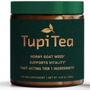 Horny Goat Weed Powder, Supplement w/Maca Root, Tribulus Terrestris Extract, Muira Puama to Boost Energy, Wellness & Nitric Oxide Prime Support for Men & Women. Limited Day of the Month Deal