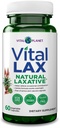 Vital Planet - Vital Lax Natural Laxative Cleanse dodatek za občasno zaprtje, z magnezijevim hidroksidom, spolzko Elm, Aloe, in Triphala za podporo Bowel Rednost 60 kapsule