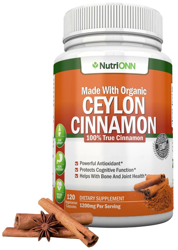 Organski CEYLON CINNAMON 1200 mg 