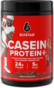 Six Star Kazein Protein Powder Elite Kazein Protein Powder Počasno prebavljanje Micellar Kazein Protein Powder za mišice Pridobivanje Triple Chocolate Protein Powder, 2 lbs (26 Serving) (Package May Vary)