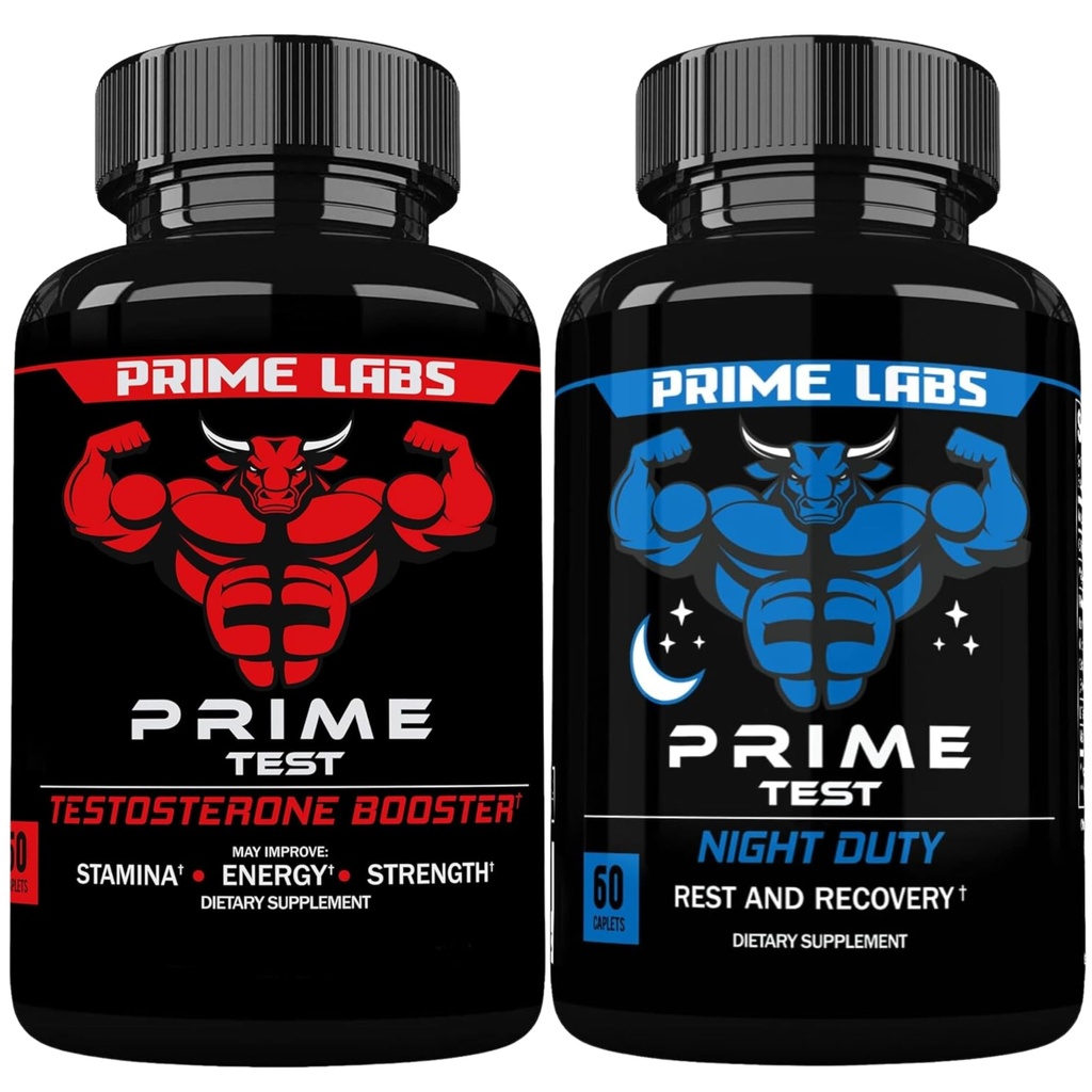 Prime Labs Prime Testosteron Booster + nočno delo spanje dodatek
