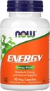 Now Foods Energija - Presnovna prehrana 90 Vcaps