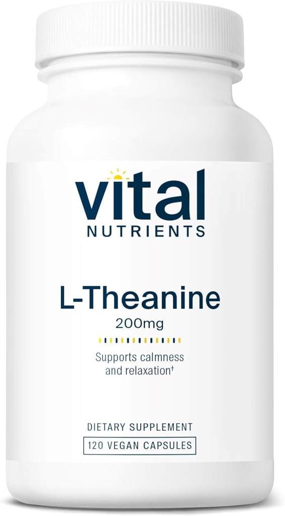 Vital Nutrients L-Theanine 200mg 