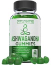 Atlantis Nutrition Ashwagandha Gummies - 1500 MG na strežbo - spodbuja umirjenost, izboljšuje razpoloženje, krepi energijske ravni in krepi imunski sistem - oblikovan z vitaminom D & cink - Vegan 