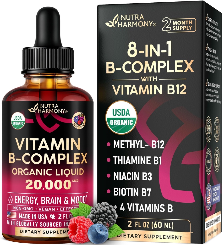 USDA Organski vitamin B-kompleks B5 Pantotenska kislina 