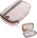 BagSFY tablete Organizator Primer 2 krat na dan-tedenski Medicine Organizator Potovalne tablete Škatla z Odstranljivi 7 dan Medicine Primer Zabojnik za ribje olje, Vitamin, Dopolnilo