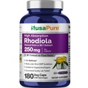 NusaPure Rhodiola Rosea 7.500mg 180 Veggie kapsule (ne-GMO, ekstrakt 30:1, Vegan & Gluten-free) Bioperine