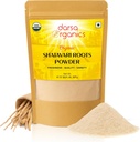 Shatavari Powder 8 oz, USDA Organic Certified Asparagus Racemosus, Ayurvedski Herb za zdravje žensk, Hormonsko ravnovesje in Vitalnost, Super za čaj in napitki, Non-GMO, Vegan, Košir