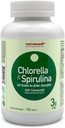NANOWELL Chlorella & Spirulina 720 tablete - Klorela, Spirulina, antioksidanti, vitamini, bogata s proteini, zlomljena celična stena (720 število)