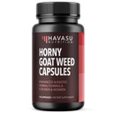 Unisex Horny Koze Kapsule za moške in ženske - Dodatna moč zmogljivosti in energetsko podporo s Tongkat Ali, Muira Puama, in Saw Palmetto - 10 Count - Zeliščni dodatek za povečanje vzdržljivosti