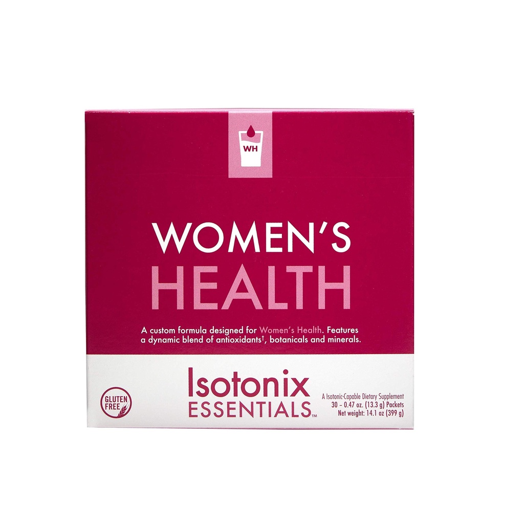 Isotonix Essentials žensko zdravje - multivitaminski s kolagenom, vitaminom C, probiotiki, lasje, koža, in nohti podpora, krepi imuno zdravje & Vitalnost, 30 Paketi