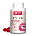 Jarrow Formulas Krill Oil - 120 Softgels - Fosfolipid Omega-3 Complex z astaksantin - maj Podpora Lipid upravljanje, funkcije možganov in Presnova - 60 Servinga