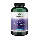 Swanson Cinkov glukonat - Mineral Supplement Promotion Prostata Health, Vision Health, & Imunska podpora - Glukonat oblika za optimalno absorpcijo - (250 kapsul, 50 mg vsaka)