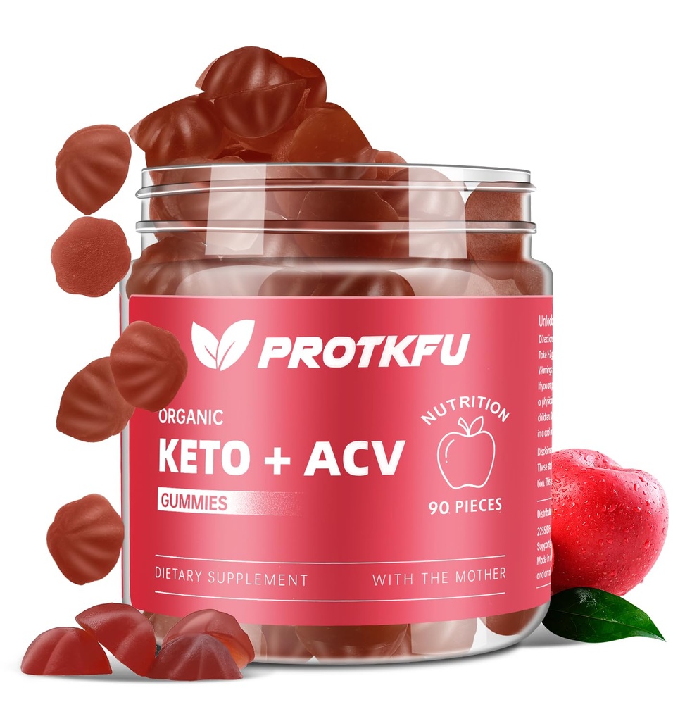 90 Count Keto ACV Gumies Napredno hujšanje Keto dodatki za želodčno napihnjenost, Gut Čista podpora, ACV Keto Gumies za hujšanje