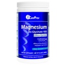 CanPrev Magnezij Bisglicinat 400 Ultra Nežen prašek 240g 48 Serving, 400mg Elemental Magnezij na Scoop, Podpira mirne noči, Mišična funkcija, Nežen na prebave, Vegan, Ne-GMO, Gluten-free