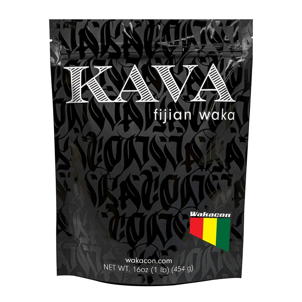 Kava Waka Powder – Verodostojen, plemenit Kava Root Powder iz Fidžija – Premium, Odgovoren vir, 16 Oz