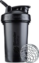 BlenderBottle Classic V2 Shaker steklenica kot nalašč za beljakovinske Shake in pred vadbo, 20-ounce, črna