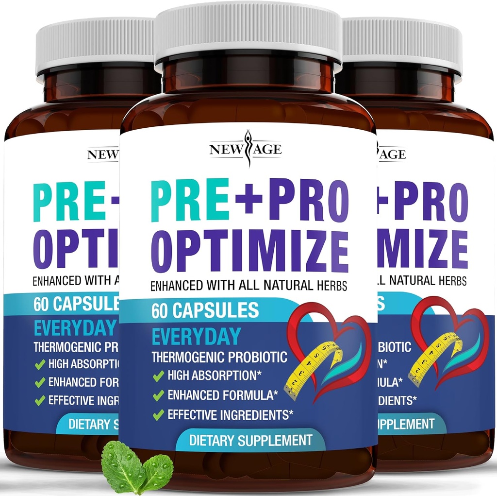 Pro Optimizacija probiotikov za ženske, Menopause, 70 milijard CFU, prebavno zdravje - Podpora za napenjanje, vročih bliskov, skupna podpora, nočno potenje - Gut Health & Presnova - Dong Quai (180 (Pack of 3)