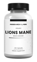 Raziskovalni laboratoriji Organic Lions Mane Dodatne kapsule, 120 Kapsule w/Patent LitropaneTM, Imunski sistem Booster & Nootropic Brain Support Gobe Dopolnilo. 10X Extract primerljiv z 18.000 mg