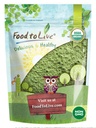Hrana za živo ekološko pšenično travo v prahu, 1 funt – ne-GMO, polnozrnato, surovo, neobsevano, čisto, vegansko superživilo, razsutem stanju, odlično za sok, bogato z vlakni, klorofilom, maščobnimi kislinami in minerali