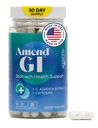 Sprememba GO Vsenaravni Stomach Health Support 60 Kapsule - Nutraceutical za stres inducirani ulcerjev simptomi - Podpira zdravljenje in prebavnega zdravja z izvlečkom Asiatica & CM Chitosan