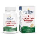 Nordijska naravna kognicija Kompleks gob brez arome - 60 kapsul - Brain, Memory & Mood Support - Mešanica levjih grižnih gob & Bacopa Extract - Non-GMO - Certified Vegan - 30 strežnic