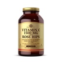 Solgar Vitamin C 1500 mg z Rose Hips, 180 Tablete - Antioksidant in imunske podpore - Splošno zdravje - Podpira zdrave kože in sklepov - Ne GSO, Vegan, Gluten Free, Dairy Free, Kosher - 180 Služabniki