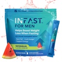 Real Ketones Intermitent Fasting Drink Mešanica za moške BHB Exogene Ketones Powder s tesnjenjem Elektroliti in zelena kava Fižol ekstrakt za trajnostno hidracijo energijo in fokus (Watermelon) - 30ct