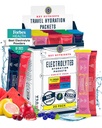 KLJUČNI HRANILCI Elektroliti v prahu Pakiranje brez sladkorja - 4 Okusne arome v Hydration Packets 20 Pack - Brez kalorij, brez glutena Elektroliti v prahu Packets - Keto prijazno, Non GSO, Izdelano v ZDA