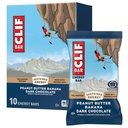 CLIF BAR - Energija Beljakovinske čokoladice - Arašidovo maslo Banana s temno čokolado - Izdelano z organskimi ovesi - Energijske čokoladice - Non-GMO - (10 Pack)