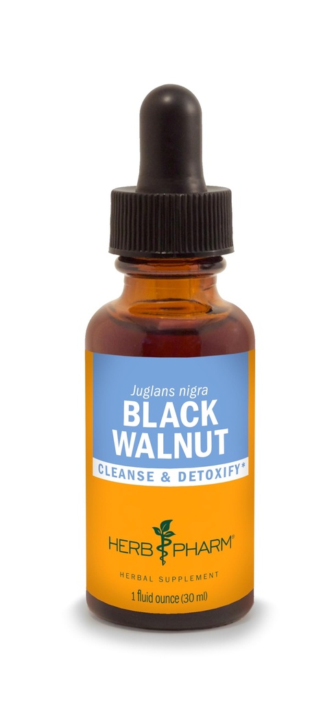 Herb Pharm Black Walnut Tekoči ekstrakt za čiščenje in razstrupljanje - 1 Ounce