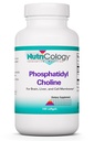 Nutrikologija Fosfatidil Choline dodatek - Lecitin kapsule, Prebavne encime za jetra, Debelost Prebavna podpora, Choline dopolnila za maščobna jetra, 1540mg Mehkužci - 100 Število