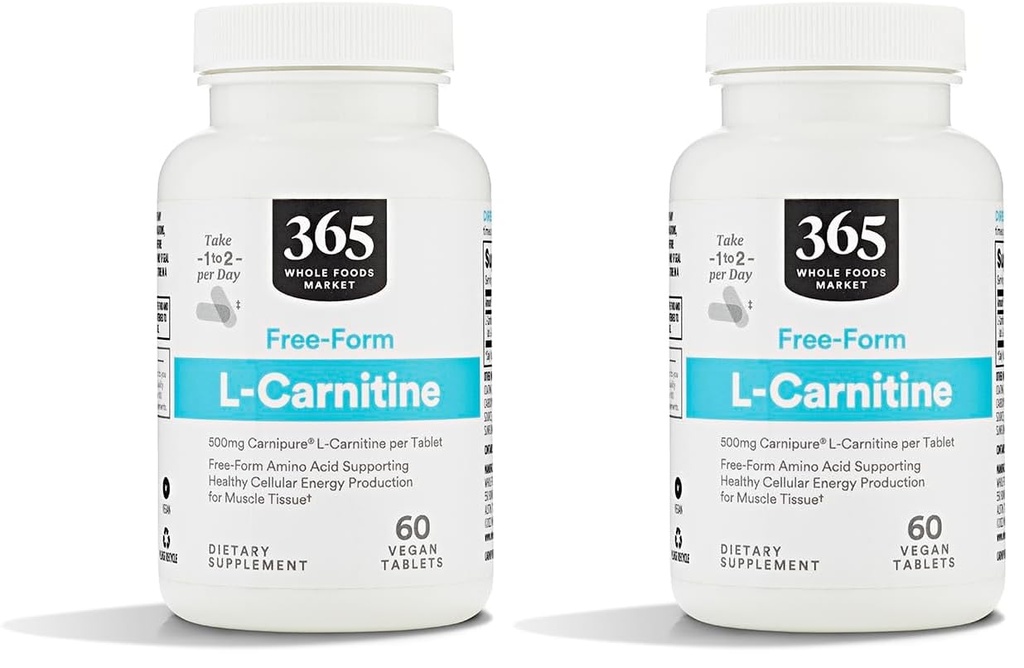 Celotno živilsko tržišče, L Carnitine 500mg, 60 ct (paka z 2)