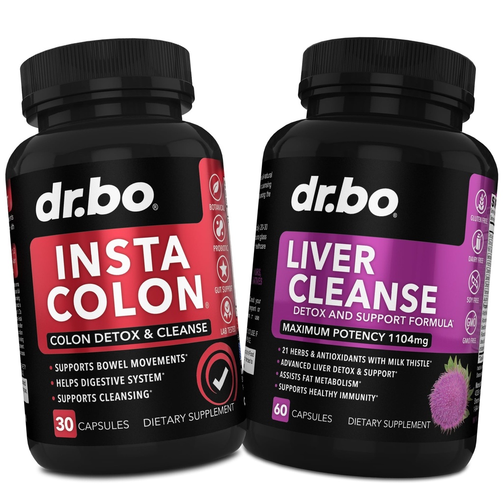 Čiščenje Colon Cleanser Detox & Jetra čiščenje - 15 dan Colon Cleanse tablete in jetra Detox podpora dodatek mleko Thistle Dandelion - Bowel gibanja dopolnila za črevesno želodčno napihnjenost črevesje Flush