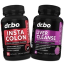 Čiščenje Colon Cleanser Detox & Jetra čiščenje - 15 dan Colon Cleanse tablete in jetra Detox podpora dodatek mleko Thistle Dandelion - Bowel gibanja dopolnila za črevesno želodčno napihnjenost črevesje Flush