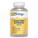 Solaray kalcijev citrat 1000mg - kelirani kalcij dodatek - podpira kosti moč in zdrave zobe - enostaven za prehranjevanje - 60-dnevni garancija, Vegan - 30 Servings, 120 VegCaps