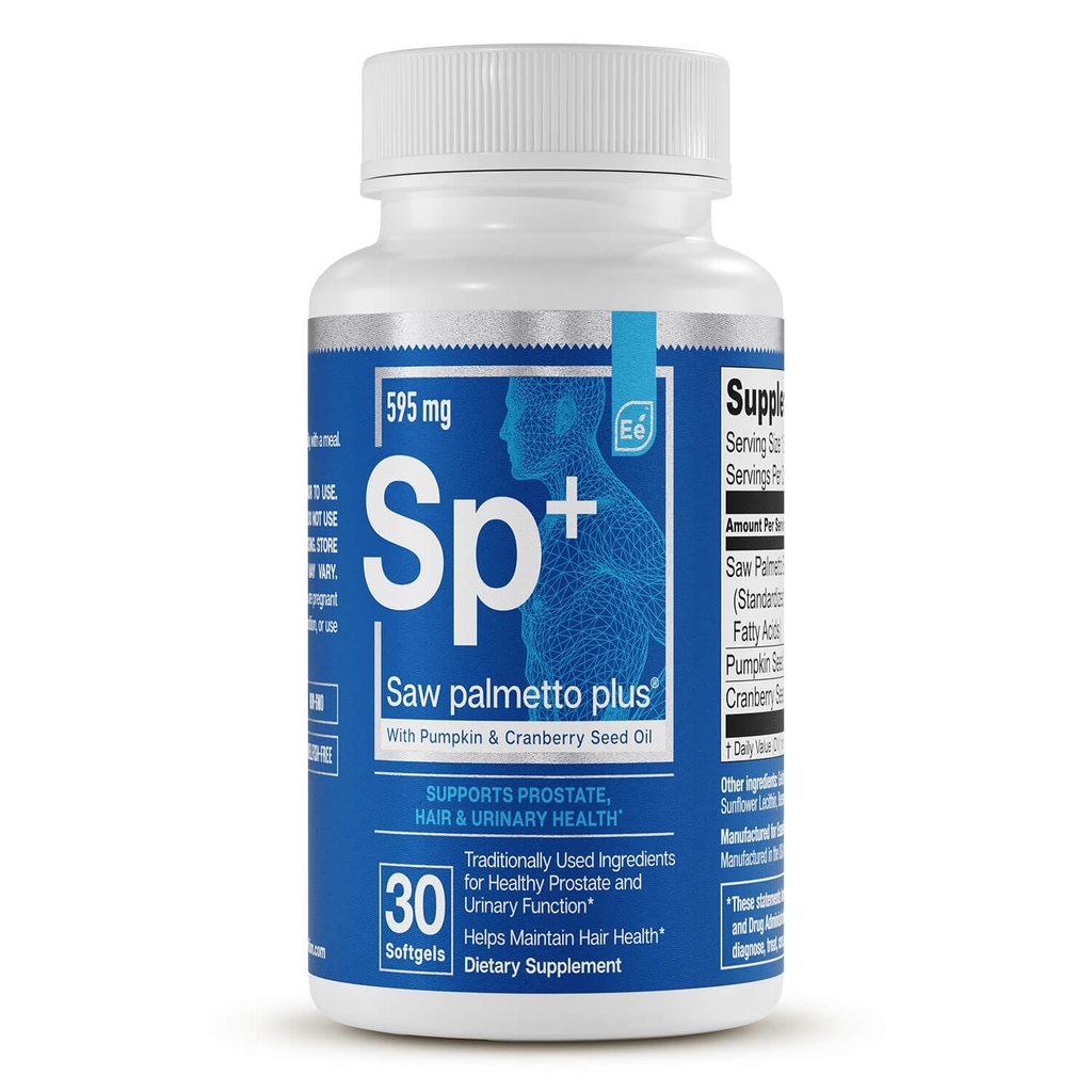 Saw Palmetto Plus - Prostata Health Supplement za moške z bučno in brusnično seme olje 