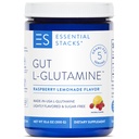 Essential Stacks Gut L-glutamin Powder - Ekskluzivno izdelan v ZDA - Pure L Glutamin Powder for Gut Health (50 strežbe, malina limonada)