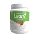 Lean1 Nadomestni Beljakovine v prahu, čokoladno arašidovo maslo aroma, 15-Serving Tub.