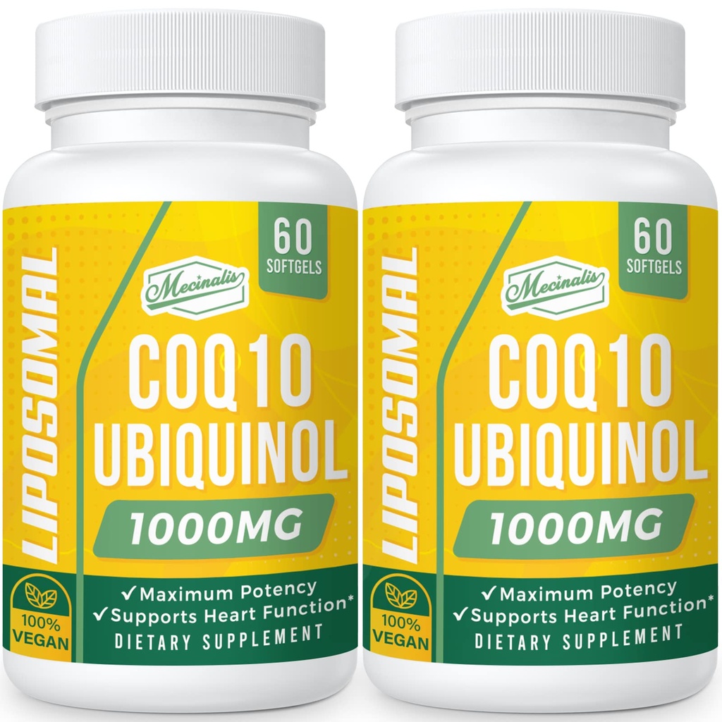 1000 mg liposomski CoQ10 Softgels 