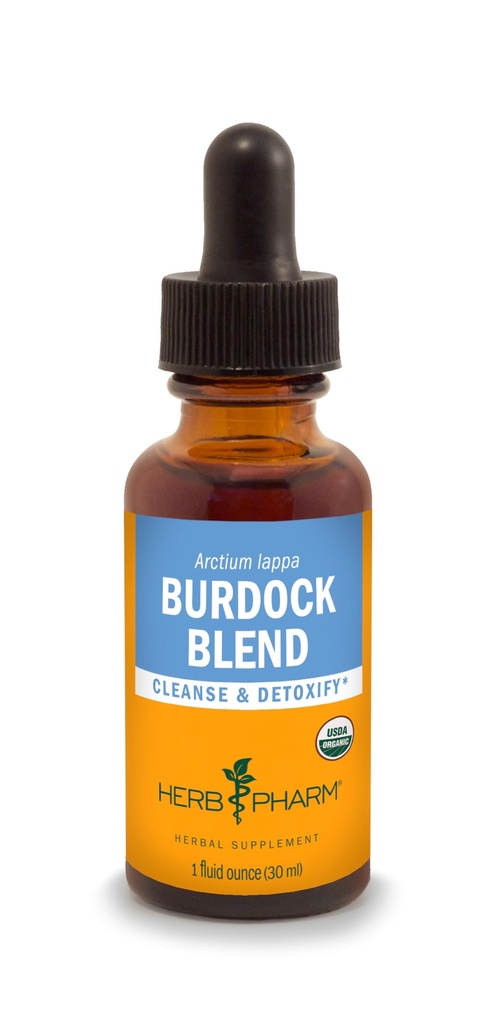 Herb Pharm Burdock tekoči ekstrakt za podporo čiščenje in razstrupljanje - 1 Ounce (DBURD01)