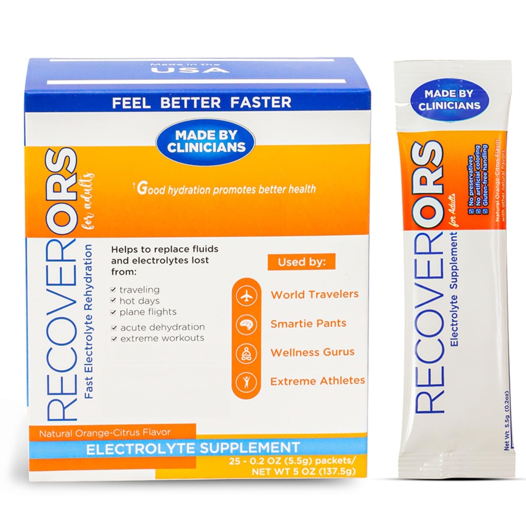 8 v 1 Elektrolit Powder & Vitamin C Defense Hydration, Dual Keto Food Friendly & Kalijev dodatek Booster, odraslim Nizka vsebnost ogljikovih hidratov Rehidracija raztopina pijača Mix (25-Pack)