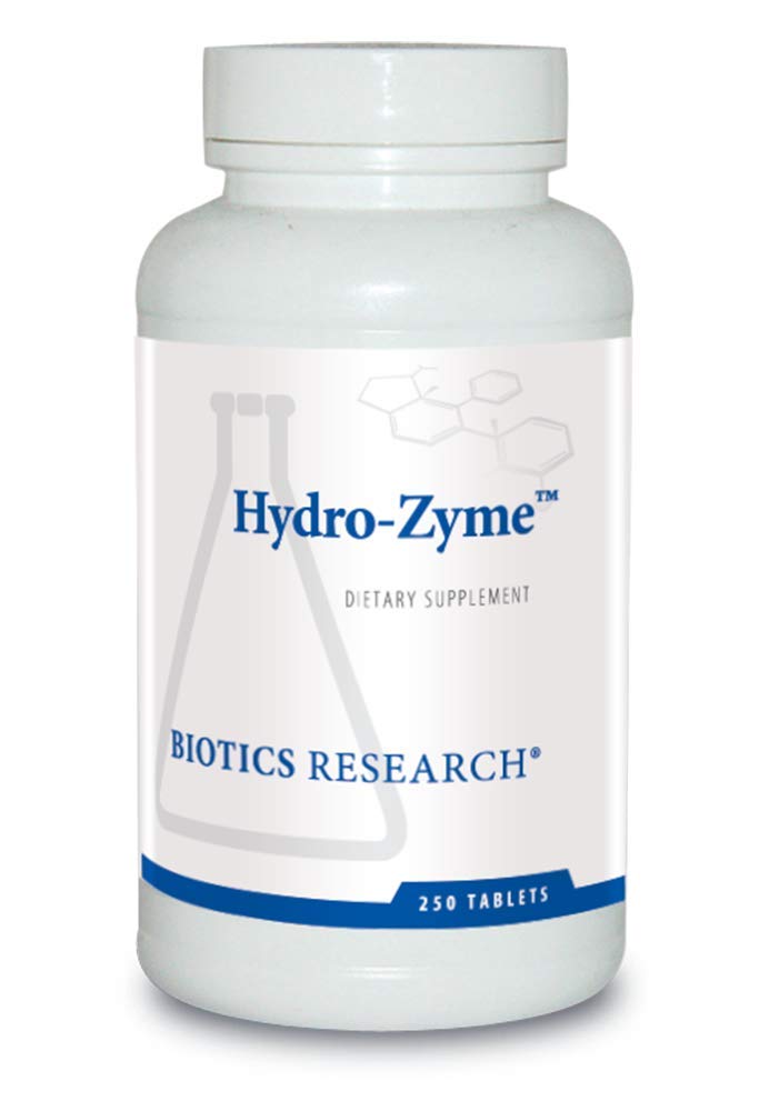 Biotics Research Hydro ZymeTM - Digestive Enzymes (Enzimas Digestivas) Za ženske in moške - Encimi za digestion dodatek vsebuje Betain HCL - Podpira zdravo pH želodca in imuno zdravje-250 Enzyme's